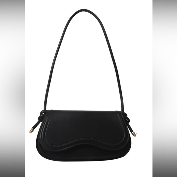 Faux Leather Shoulder Bag - Picture 3 of 3